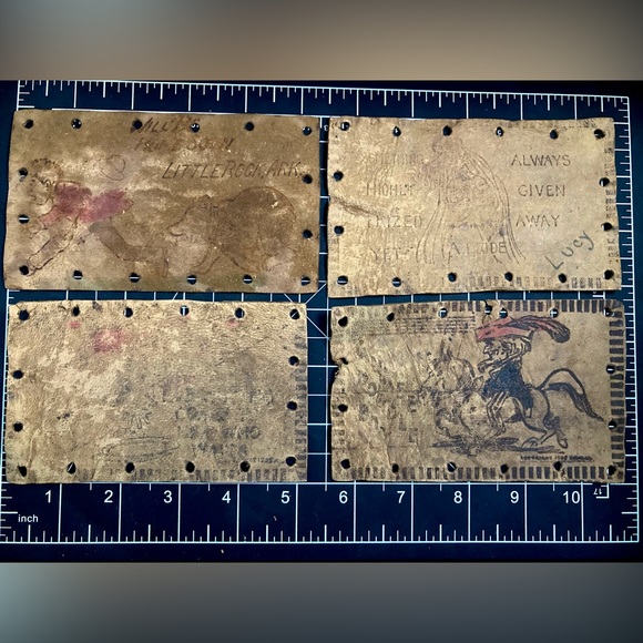 Antique Leather Postcards | Early 1900s - Picture 3 of 7